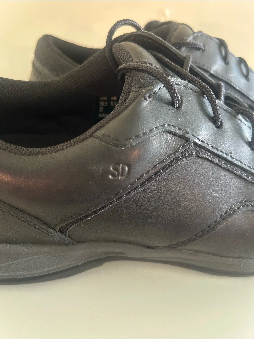 Men’s red wing  Black Lace-Up Work Shoes